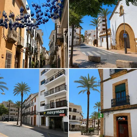 500m Old Town Shared Pool Panoramic Terrace Appartement Jávea